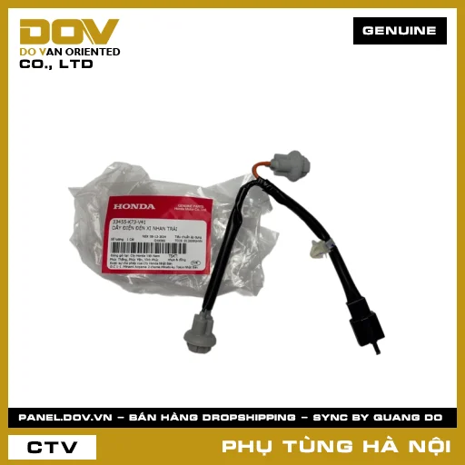 MÃ PHỤ TÙNG : 33455K73V41 DÂY ĐIỆN ĐÈN XI NHAN TRÁI — 33455K73V41
