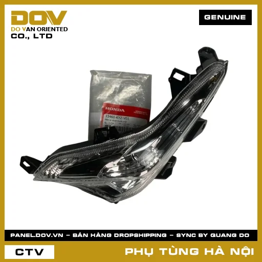 MÃ PHỤ TÙNG : 33460KYZV01 ĐÈN XI NHAN TRƯỚC TRÁI — 33460KYZV01