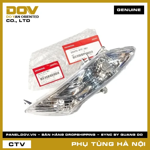 MÃ PHỤ TÙNG : 33470KTF981 XI NHAN TRƯỚC TRÁI — 33470KTF981