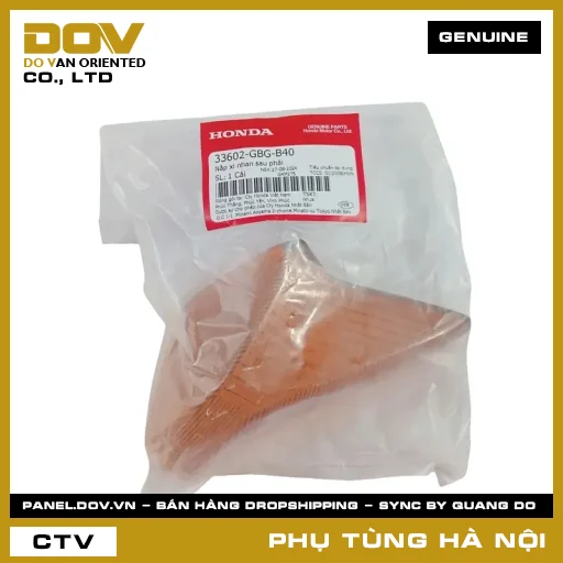 MÃ PHỤ TÙNG : 33602GBGB40 NẮP XI NHAN SAU PHẢI — 33602GBGB40