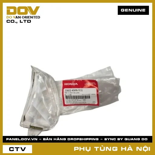 MÃ PHỤ TÙNG : 33602KWN901 NẮP XI NHAN SAU PHẢI — 33602KWN901
