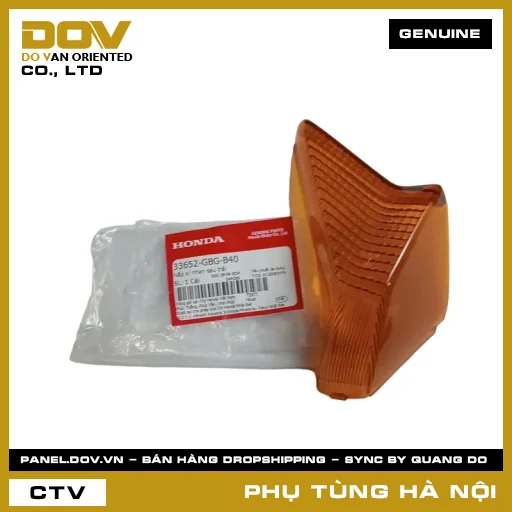 MÃ PHỤ TÙNG : 33652GBGB40 NẮP XI NHAN SAU TRÁI — 33652GBGB40