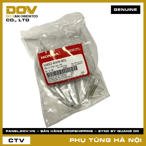 MÃ PHỤ TÙNG : 33652KWN901 NẮP XI NHAN SAU TRÁI — 33652KWN901