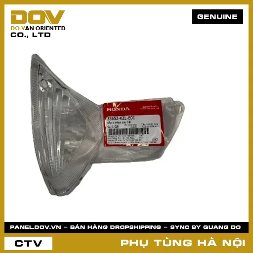 MÃ PHỤ TÙNG : 33652KZLE01 NẮP XI NHAN SAU TRÁI — 33652KZLE01