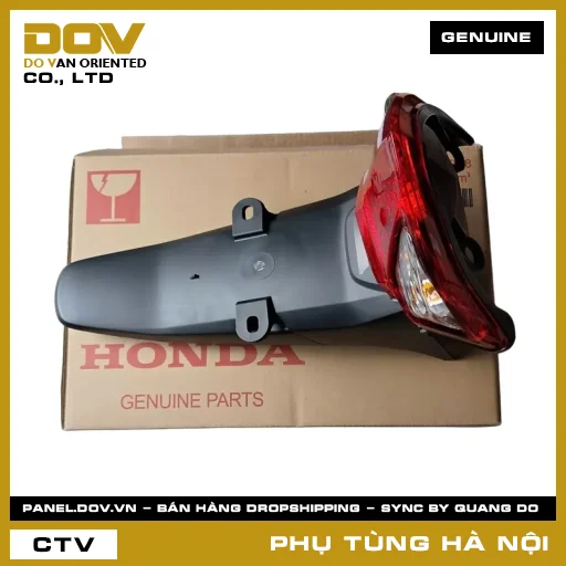 MÃ PHỤ TÙNG : 33700KTL642 BỘ ĐÈN & CHẮN BÙN SAU — 33700KTL642