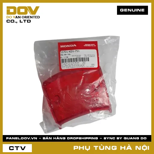 MÃ PHỤ TÙNG : 33701KEV751 NẮP ĐÈN HẬU — 33701KEV751