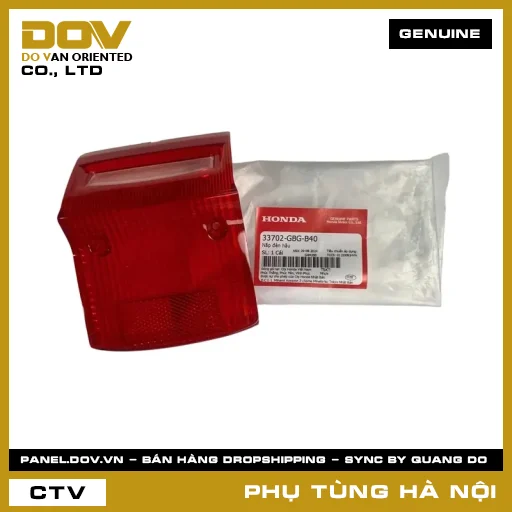 MÃ PHỤ TÙNG : 33702GBGB40 NẮP ĐÈN HẬU — 33702GBGB40