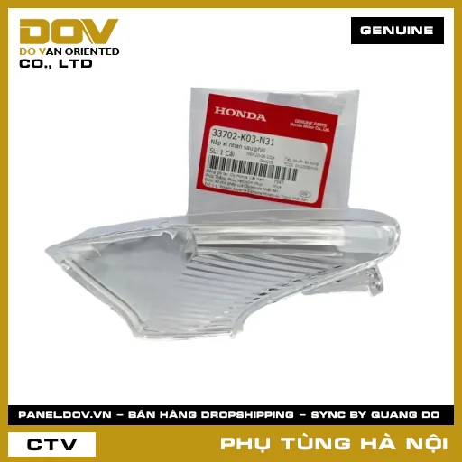 MÃ PHỤ TÙNG : 33702K03N31 NẮP XI NHAN SAU PHẢI — 33702K03N31
