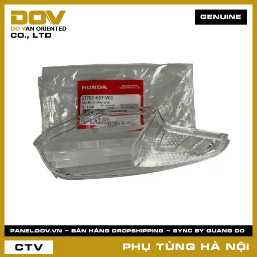 MÃ PHỤ TÙNG : 33702K57V01 NẮP ĐÈN XI NHAN PHẢI — 33702K57V01