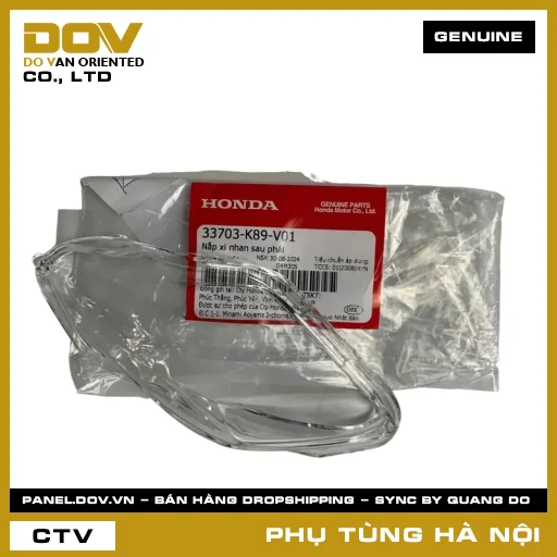 MÃ PHỤ TÙNG : 33703K89V01 NẮP XI NHAN SAU PHẢI — 33703K89V01