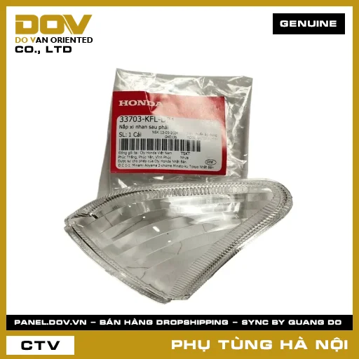 MÃ PHỤ TÙNG : 33703KFLD21 NẮP XI NHAN SAU PHẢI — 33703KFLD21