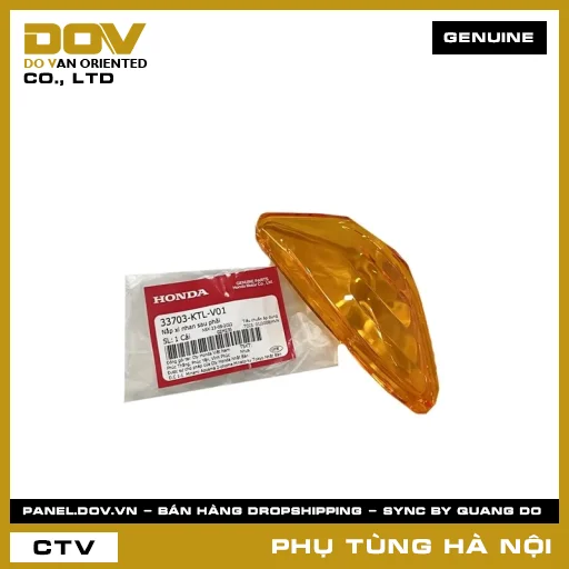 MÃ PHỤ TÙNG : 33703KTLV01 NẮP XI NHAN SAU PHẢI — 33703KTLV01