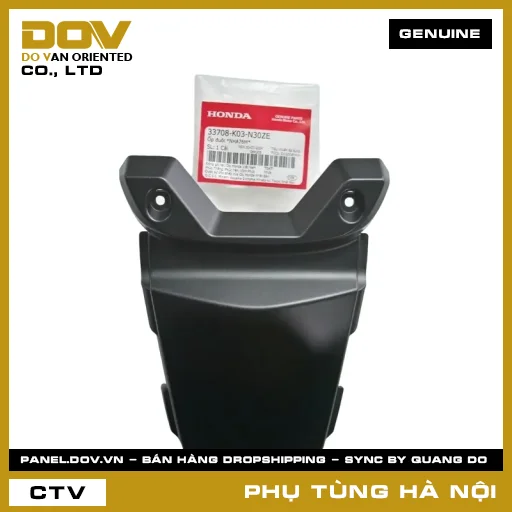 MÃ PHỤ TÙNG : 33708K03N30ZE ỐP ĐUÔI *NHA76M* — 33708K03N30ZE