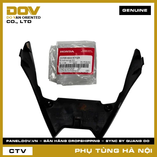 MÃ PHỤ TÙNG : 33709K03N30ZA ỐP DƯỚI ĐUÔI SAU NH1 — 33709K03N30ZA