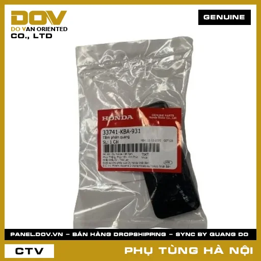 MÃ PHỤ TÙNG : 33741KBA931 TẤM PHẢN QUANG — 33741KBA931