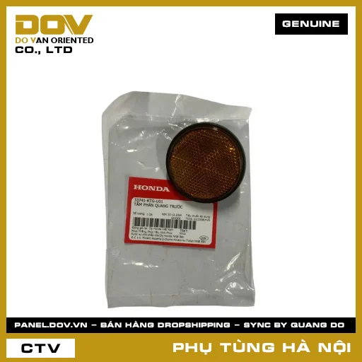 MÃ PHỤ TÙNG : 33741KTGU01 TẤM PHẢN QUANG TRƯỚC — 33741KTGU01