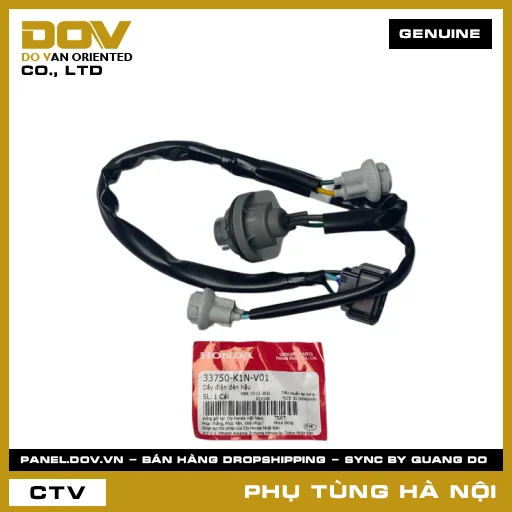 MÃ PHỤ TÙNG : 33750K1NV01 DÂY ĐIỆN ĐÈN HẬU — 33750K1NV01