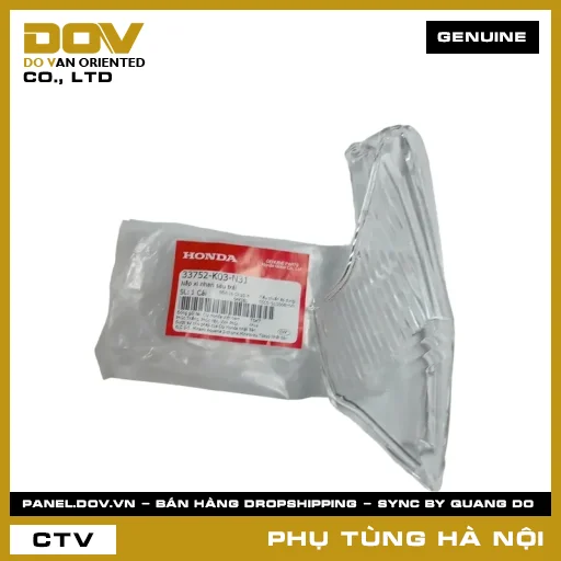 MÃ PHỤ TÙNG : 33752K03N31 NẮP XI NHAN SAU TRÁI — 33752K03N31