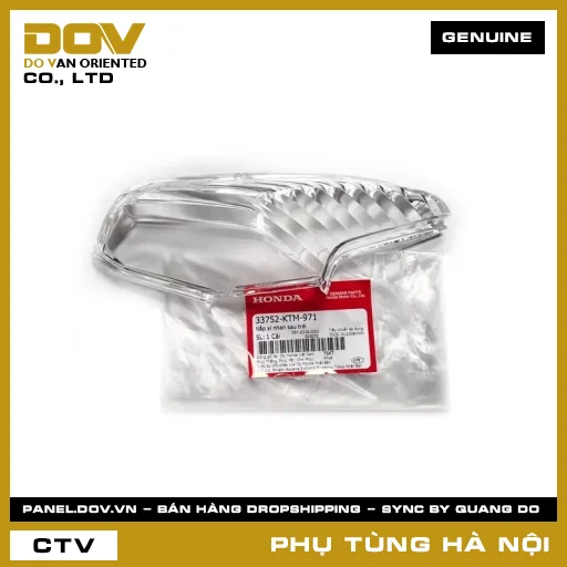 MÃ PHỤ TÙNG : 33752KTM971 NẮP XI NHAN SAU TRÁI — 33752KTM971