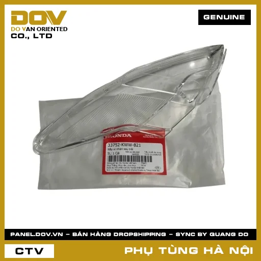 MÃ PHỤ TÙNG : 33752KWWB21 NẮP XI NHAN SAU TRÁI — 33752KWWB21