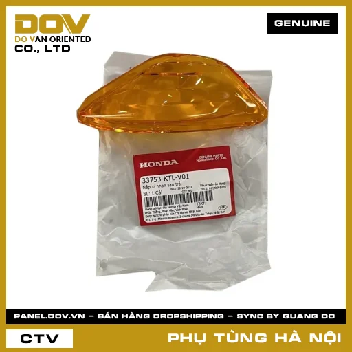MÃ PHỤ TÙNG : 33753KTLV01 NẮP XI NHAN SAU TRÁI — 33753KTLV01