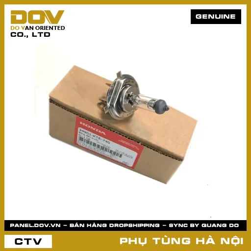 MÃ PHỤ TÙNG : 34901KTE740 BÓNG ĐÈN TRƯỚC — 34901KTE740
