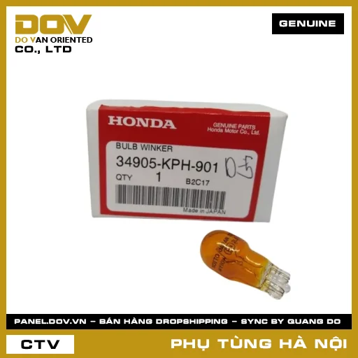MÃ PHỤ TÙNG : 34905KPH901 BÓNG ĐÈN XI NHAN — 34905KPH901