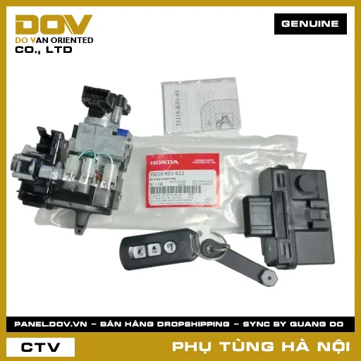 MÃ PHỤ TÙNG : 35010K01612 BỘ KHÓA SMART KEY — 35010K01612