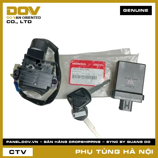 MÃ PHỤ TÙNG : 35010K01900 BỘ KHÓA ĐIỆN — 35010K01900