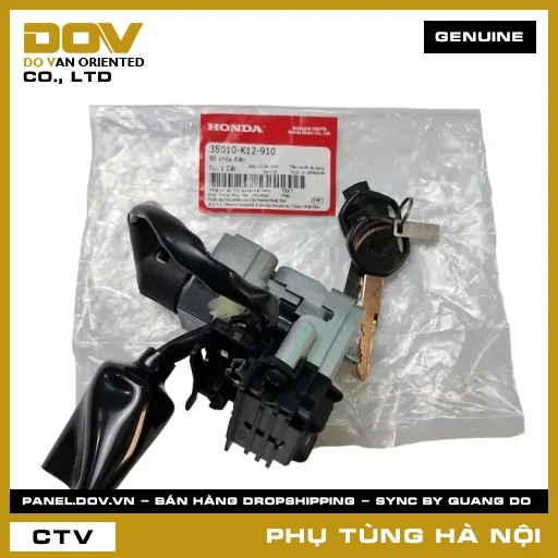 MÃ PHỤ TÙNG : 35010K12910 BỘ KHÓA ĐIỆN — 35010K12910