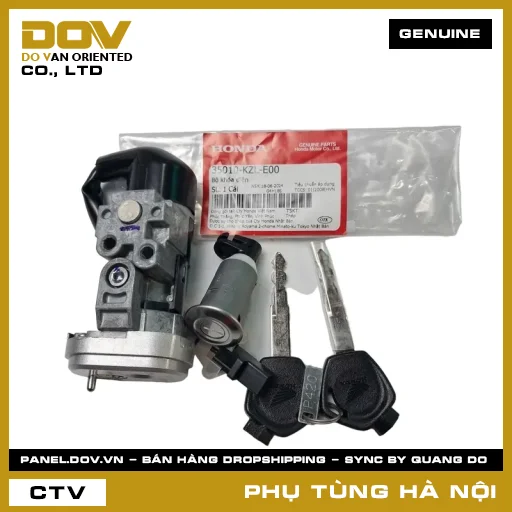MÃ PHỤ TÙNG : 35010KZLE00 BỘ KHÓA ĐIỆN — 35010KZLE00