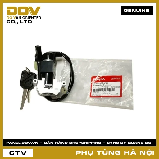 MÃ PHỤ TÙNG : 35012K27V50 BỘ Ổ KHÓA CÔNG TẮC VÀ CỤM TỪ — 35012K27V50
