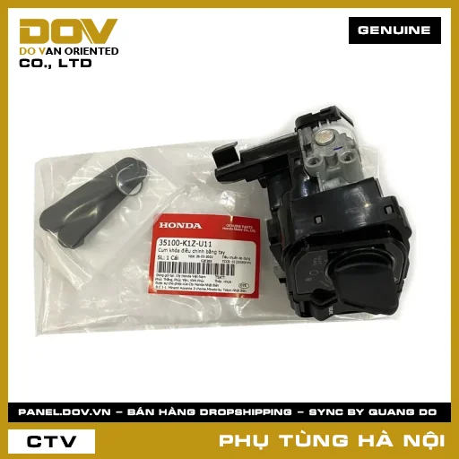 MÃ PHỤ TÙNG : 35100K1ZU11 CỤM KHÓA ĐIỀU CHỈNH BẰNG TAY — 35100K1ZU11