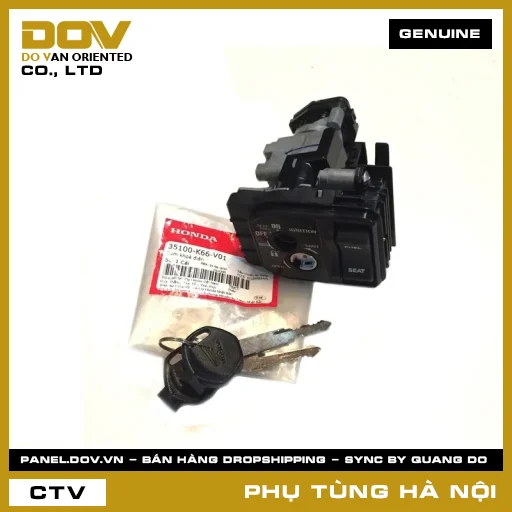 MÃ PHỤ TÙNG : 35100K66V01 CỤM KHOÁ ĐIỆN — 35100K66V01
