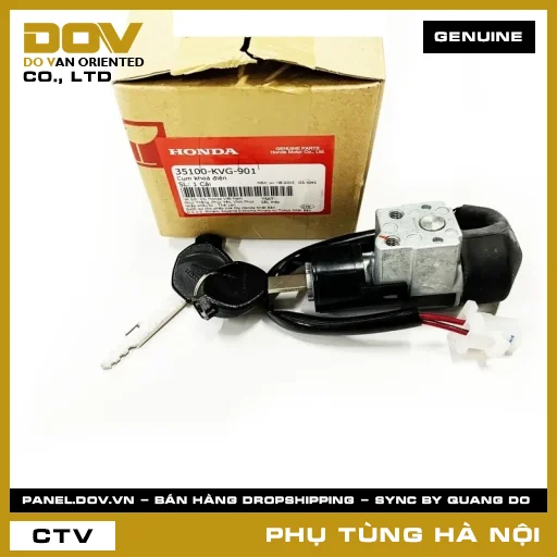 MÃ PHỤ TÙNG : 35100KVG901 CỤM KHOÁ ĐIỆN — 35100KVG901