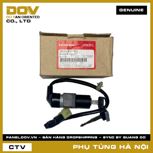 MÃ PHỤ TÙNG : 35101K27V01 BỘ CÔNG TẮC KHÓA ĐIỆN — 35101K27V01