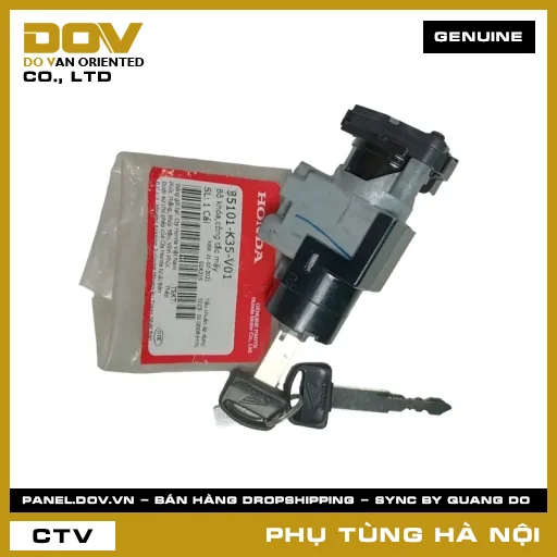 MÃ PHỤ TÙNG : 35101K35V01 BỘ KHÓA,CÔNG TẮC MÁY — 35101K35V01