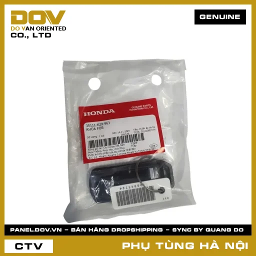 MÃ PHỤ TÙNG : 35111K29963 KHÓA FOB — 35111K29963