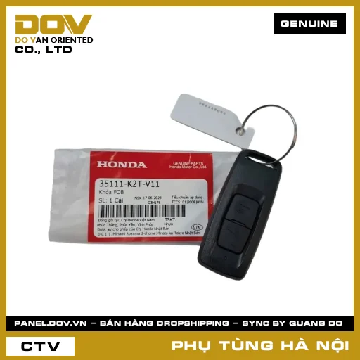 MÃ PHỤ TÙNG : 35111K2TV11 KHÓA FOB — 35111K2TV11