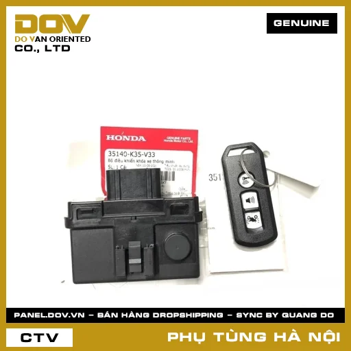 MÃ PHỤ TÙNG : 35140K35V33 BỘ ĐIỀU KHIỂN KHÓA XE THÔNG MINH — 35140K35V33