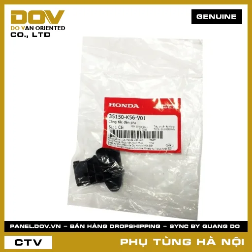 MÃ PHỤ TÙNG : 35150K56V01 CÔNG TẮC ĐÈN PHA — 35150K56V01