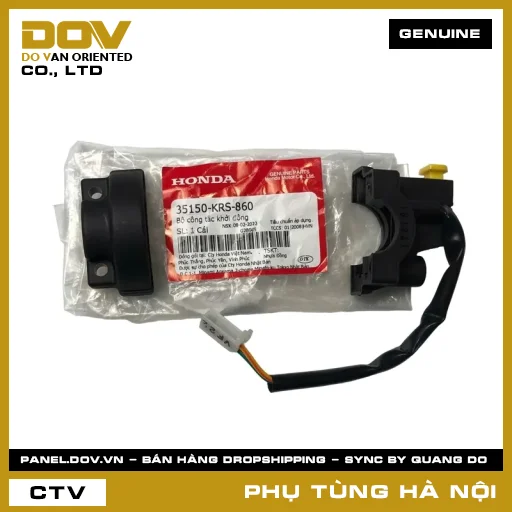 MÃ PHỤ TÙNG : 35150KRS860 BỘ CÔNG TẮC KHỞI ĐỘNG — 35150KRS860