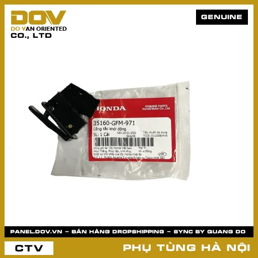 MÃ PHỤ TÙNG : 35160GFM971 CÔNG TẮC KHỞI ĐỘNG — 35160GFM971