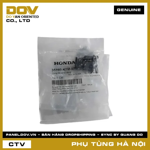 MÃ PHỤ TÙNG : 35160KTM971 CÔNG TẮC KHỞI ĐỘNG — 35160KTM971