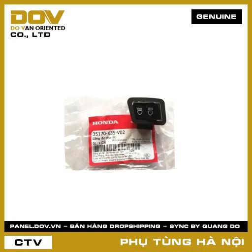 MÃ PHỤ TÙNG : 35170K35V02 CÔNG TẮC PHA CỐT — 35170K35V02