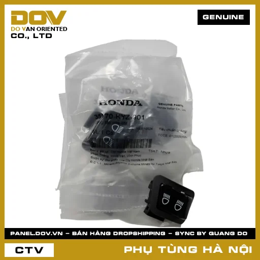 MÃ PHỤ TÙNG : 35170KYZ901 CÔNG TẮC PHA CỐT — 35170KYZ901