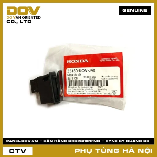 MÃ PHỤ TÙNG : 35180KCWJ40 CÔNG TẮC CÒI — 35180KCWJ40