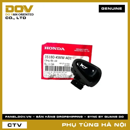 MÃ PHỤ TÙNG : 35180KWWA01 CÔNG TẮC CÒI — 35180KWWA01