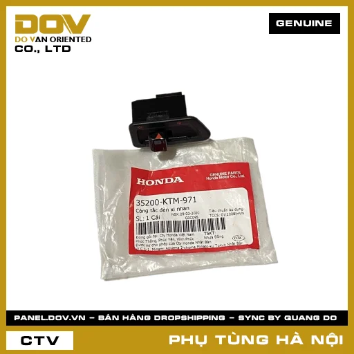 MÃ PHỤ TÙNG : 35200KTM971 CÔNG TẮC ĐÈN XI NHAN — 35200KTM971
