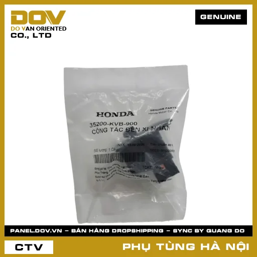 MÃ PHỤ TÙNG : 35200KVB900 CÔNG TẮC ĐÈN XI NHAN — 35200KVB900